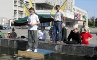 На першій сходинці п’єдисталу пошани обласних змагань з  судномодельного спорту - команда ЦДЮТ!